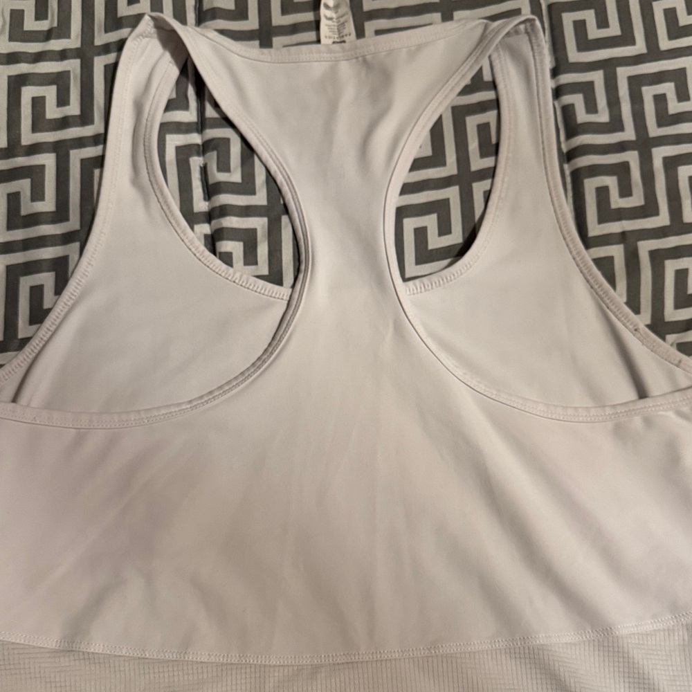 Fabletics Women’s White Racerback Tank Top - Picture 5 of 6